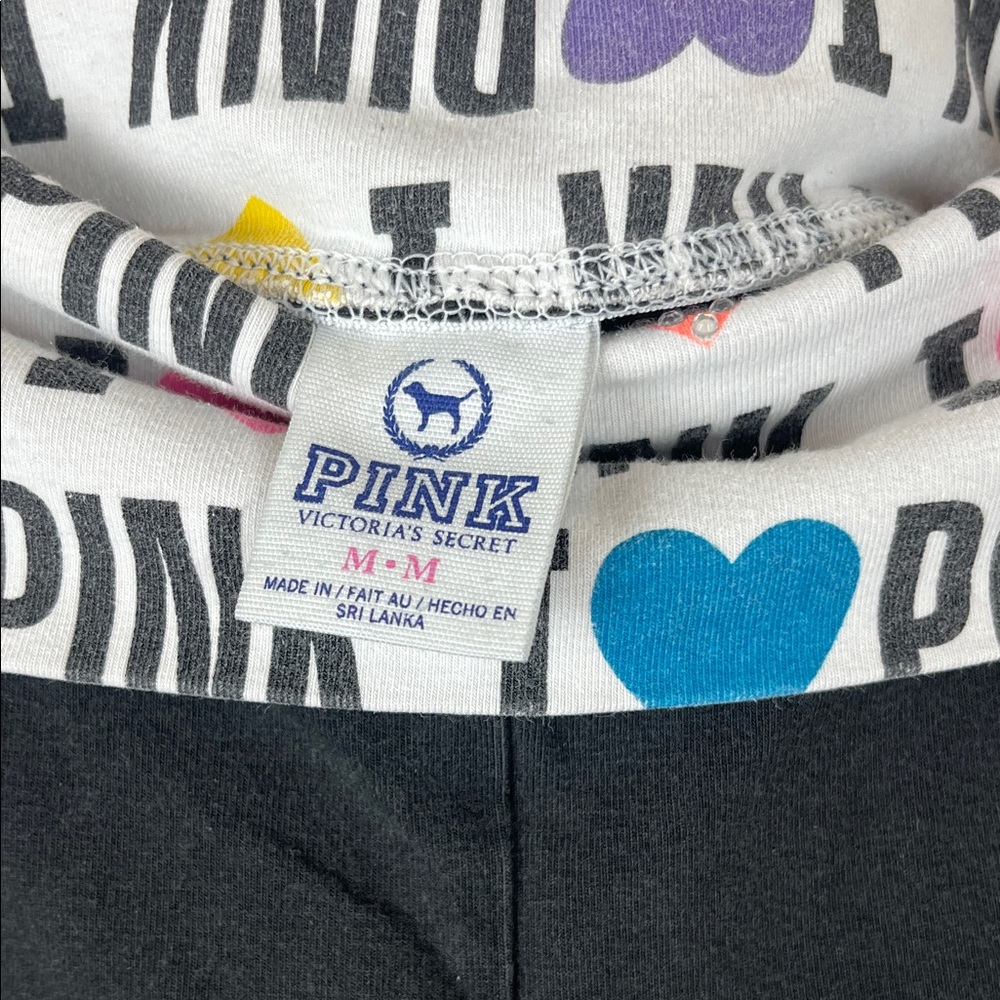 Victorias Secret Pink Folded Waist Pants, Leggings Flared Vintage Y2K Medium - Picture 4 of 7